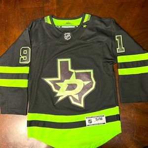 Tyler Seguin OFFICIAL Dallas Stars Alternate neon green and black jersey